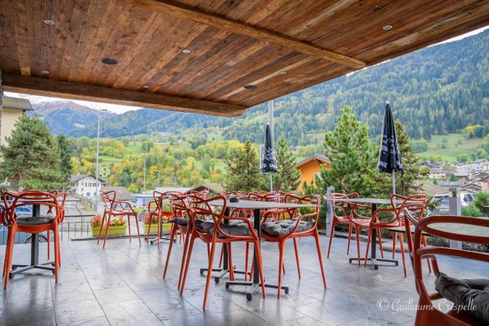 Hotel L'Escale Le Chable Luaran gambar